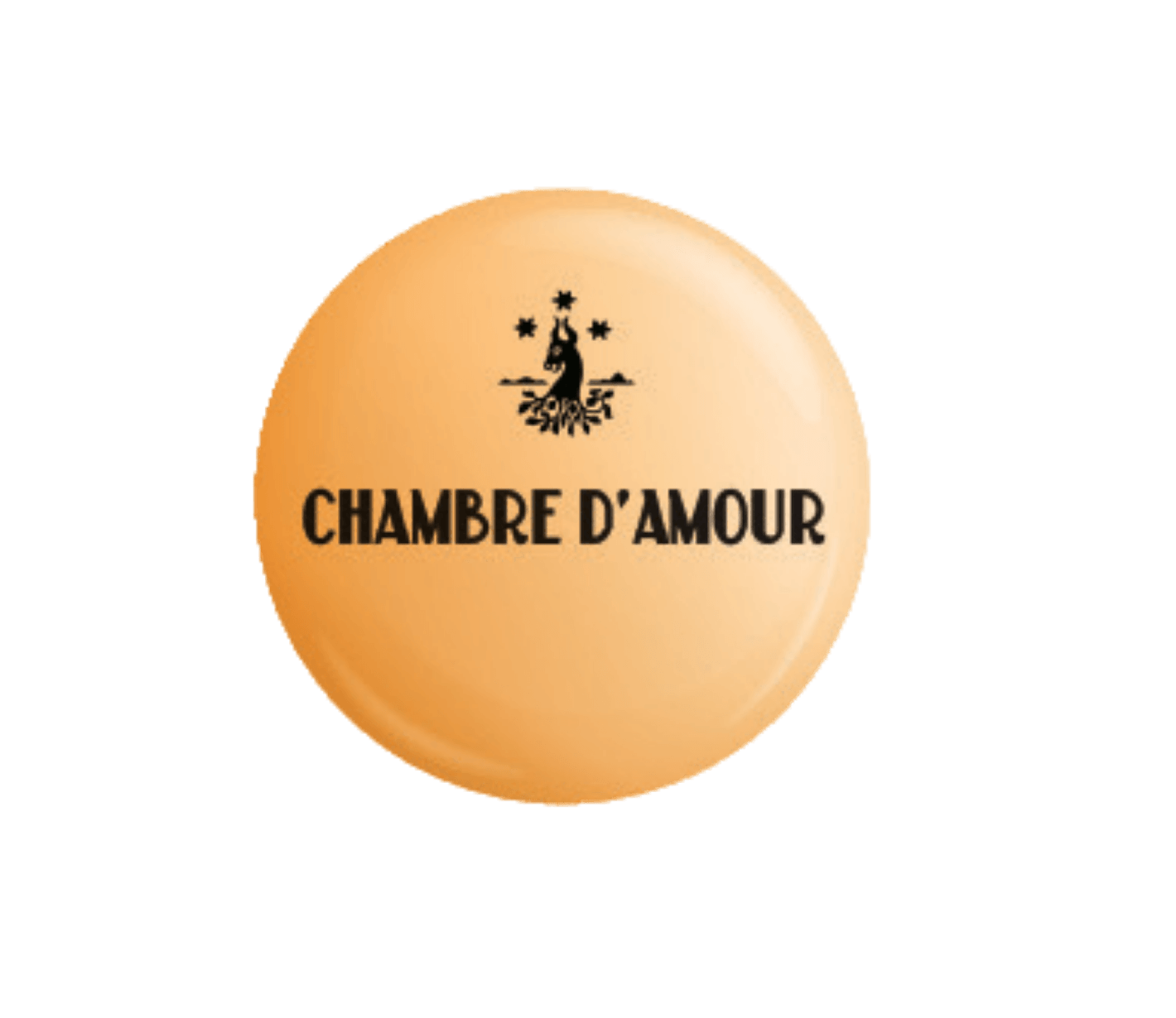 Le Pin's Chambre d'Amour orange